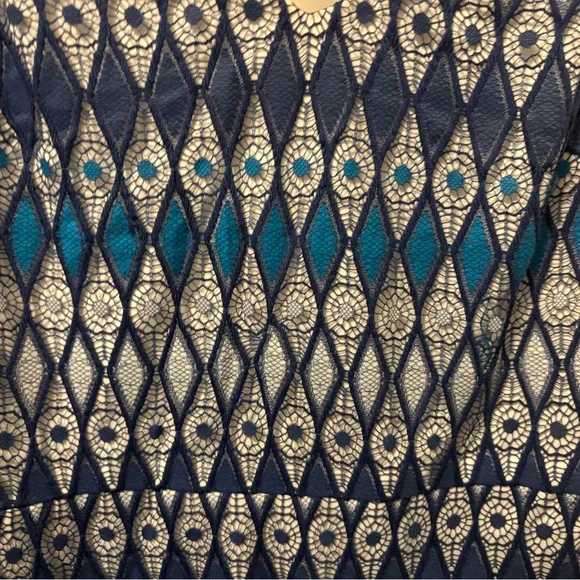 Guess Blue and White Crochet Slip Dress - Picture 11 of 11